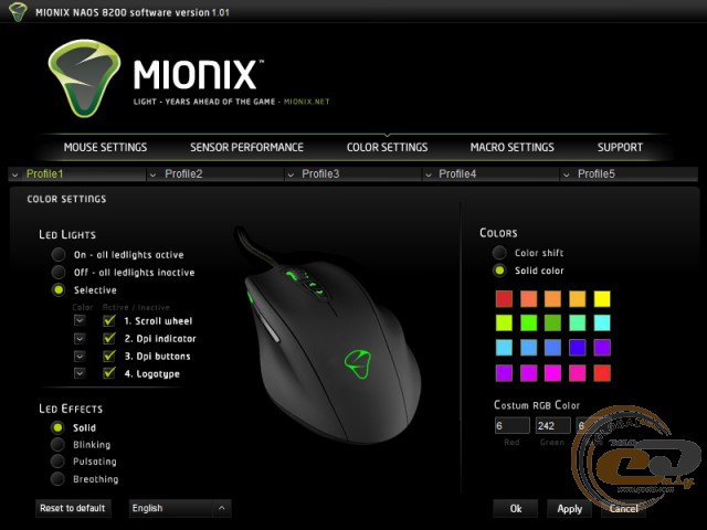 Mionix NAOS 8200