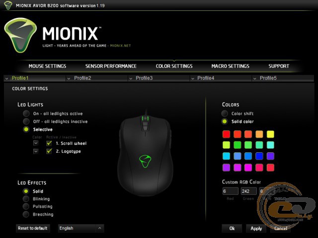 Mionix AVIOR 8200