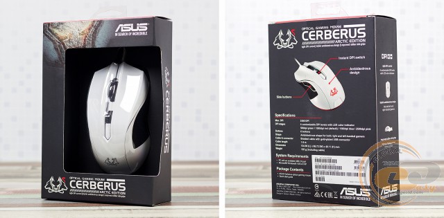 ASUS Cerberus Arctic Mouse