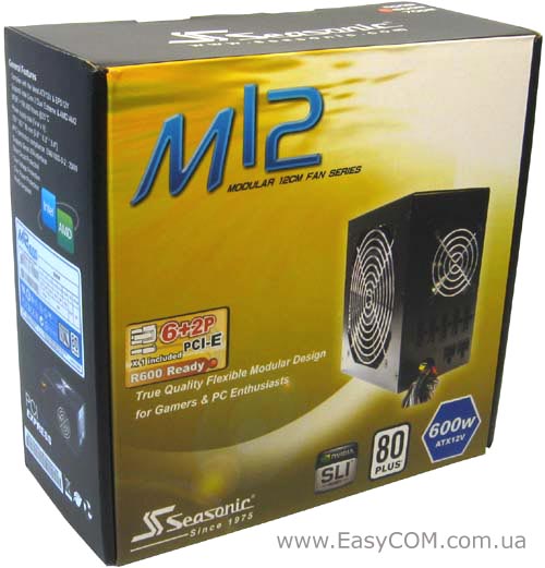 Seasonic M12-600 SS-600HM Active PFC