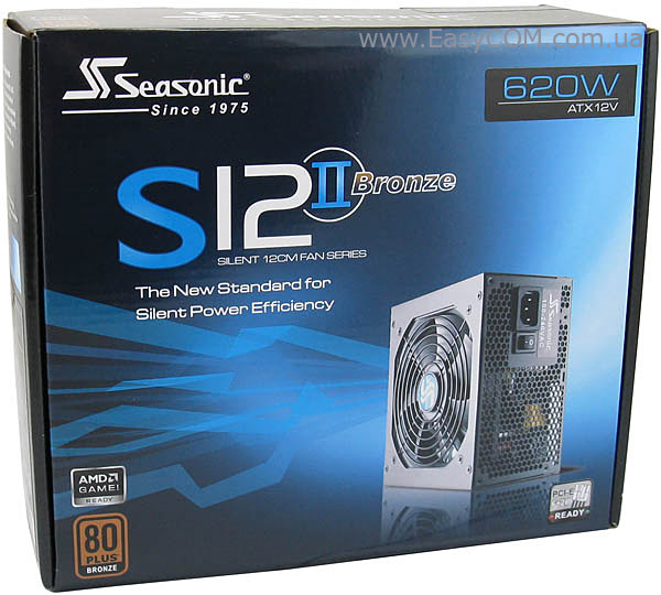 Seasonic S12II-620 Bronze box