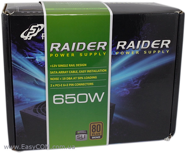  FSP Raider RA 650 box