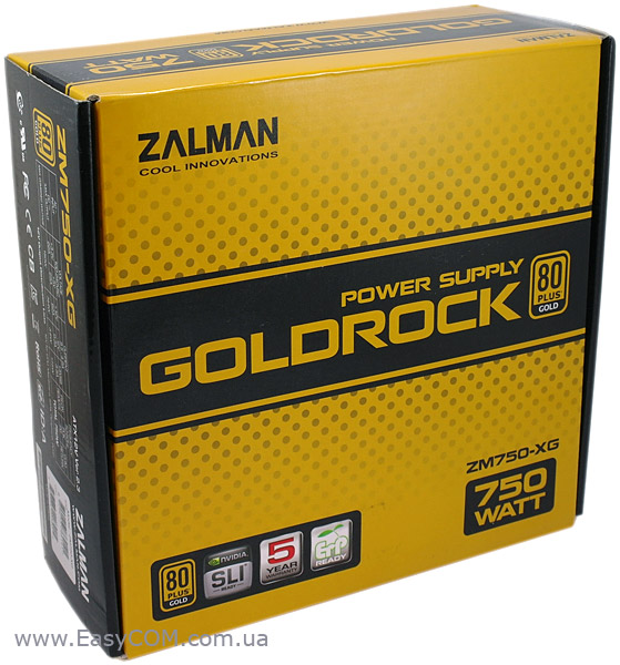 ZALMAN GOLDROCK ZM750-XG