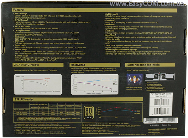 Enermax Revolution87+ 650W