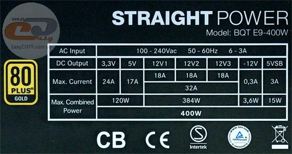 be quiet! STRAIGHT POWER E9 400W