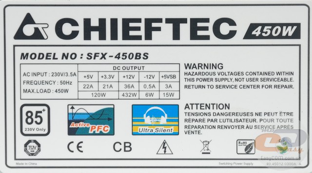 CHIEFTEC SFX-450BS