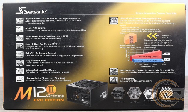 Seasonic M12II-520 Bronze Evo Edition (SS-520GM2)