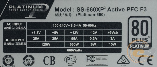 Seasonic Platinum 660 (Seasonic SS-660XP2)