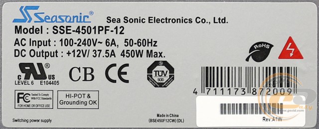 Seasonic SSE-4501PF-12