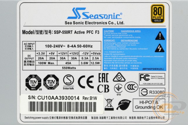 Seasonic SSP-550RT
