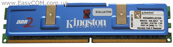 Kingston HyperX KHX6400D2LLK2/2GN