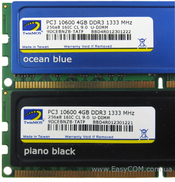 TwinMOS 9DCEBNZB-TATP DDR3-1333