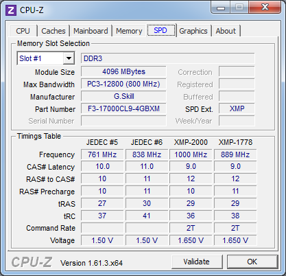 DDR3-2133 G.Skill RipjawsX F3-17000CL9D-8GBXM cpu-z