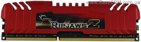 DDR3-1600 G.SKILL RipjawsZ F3-12800CL10Q-32GBZL