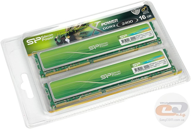 DDR3-2400 Silicon Power XPower SP008GXLYU240NSA