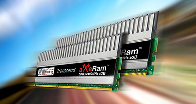 DDR3-2400 Transcend aXeRam TX2400KLN-8GK