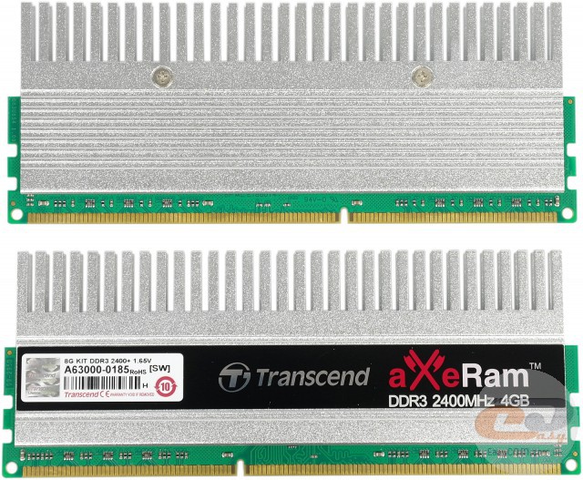 DDR3-2400 Transcend aXeRam TX2400KLN-8GK