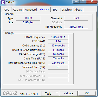 DDR3-2400 Transcend aXeRam TX2400KLN-8GK