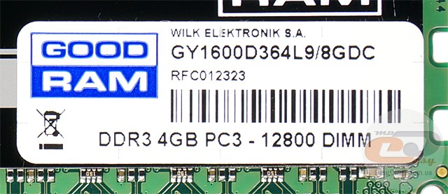 DDR3-1600 GOODRAM Play GY1600D364L9/8GDC