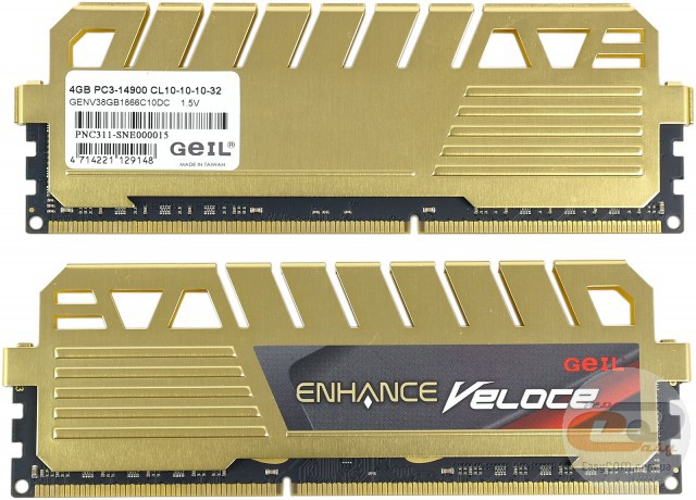 DDR3-1866 GeIL ENHANCE Veloce GENV38GB1866C10DC