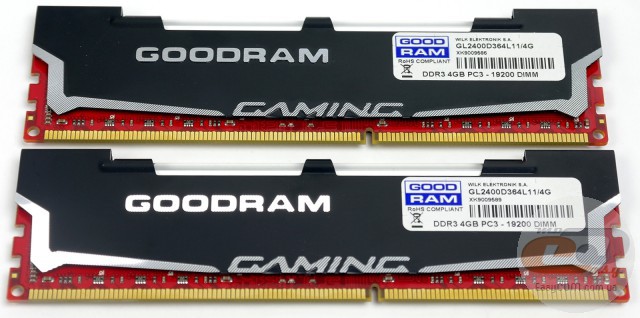 GOODRAM LEDLIGHT DDR3-2400 GL2400D364L11/4G