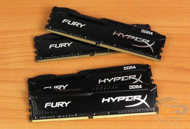 DDR4-2400 Kingston HyperX FURY HX424C15FBK4/32