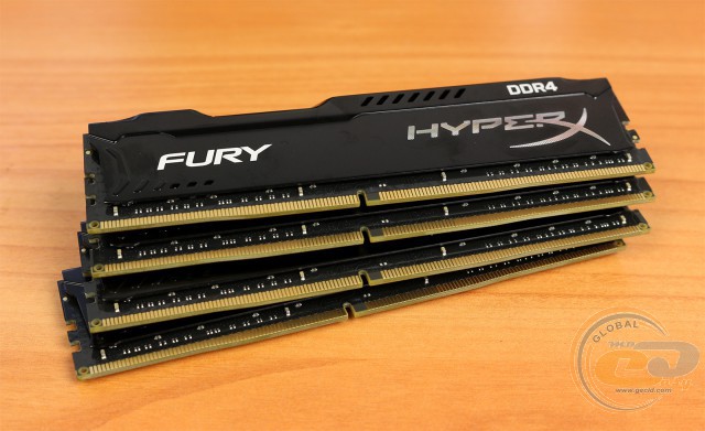 DDR4-2400 Kingston HyperX FURY HX424C15FBK4/32