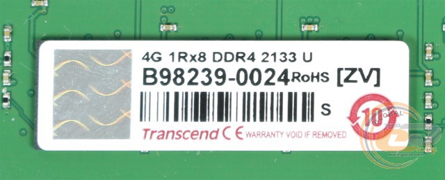 DDR4-2133 Transcend TS512MLH64V1H