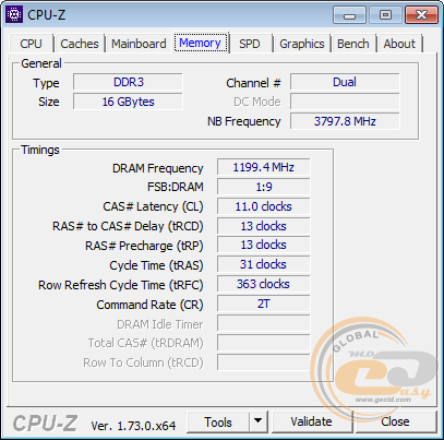 DDR3-2400 G.SKILL RipjawsX F3-2400C11D-16GXM