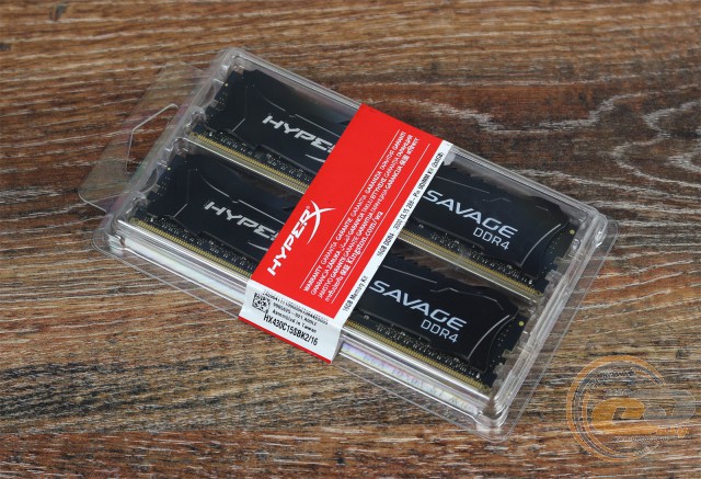 DDR4-3000 HyperX Savage HX430C15SBK2/16