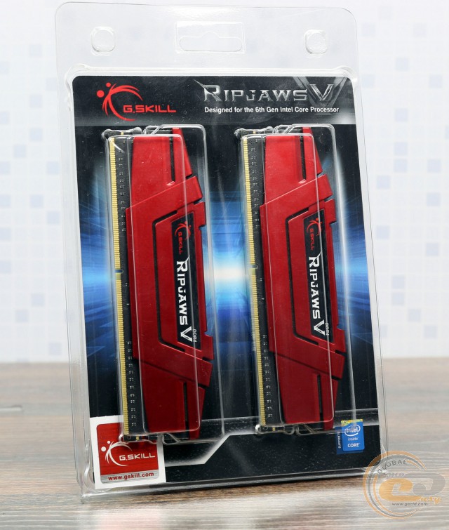 DDR4-3000 G.Skill Ripjaws V F4-3000C15D-8GVR