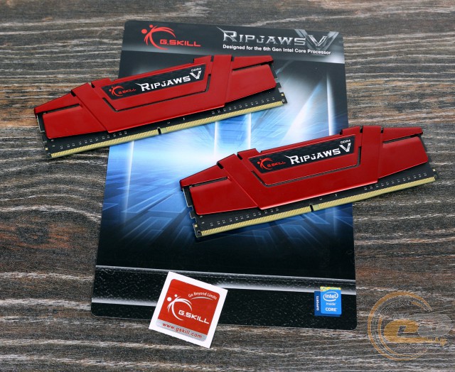 DDR4-3000 G.Skill Ripjaws V F4-3000C15D-8GVR