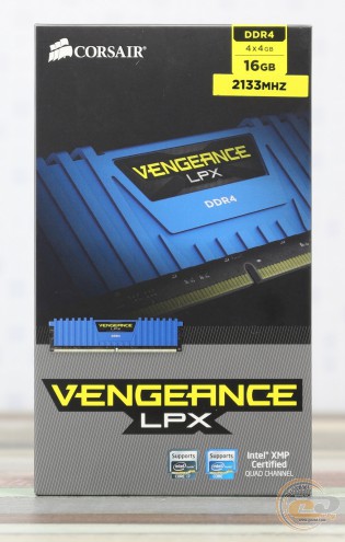 DDR4-2133 Corsair Vengeance LPX CMK16GX4M4A2133C13B