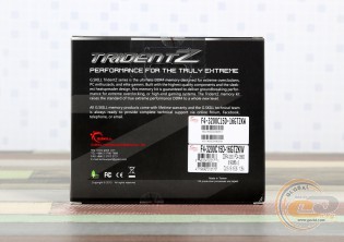 DDR4-3200 G.SKILL Trident Z F4-3200C15D-16GTZKW