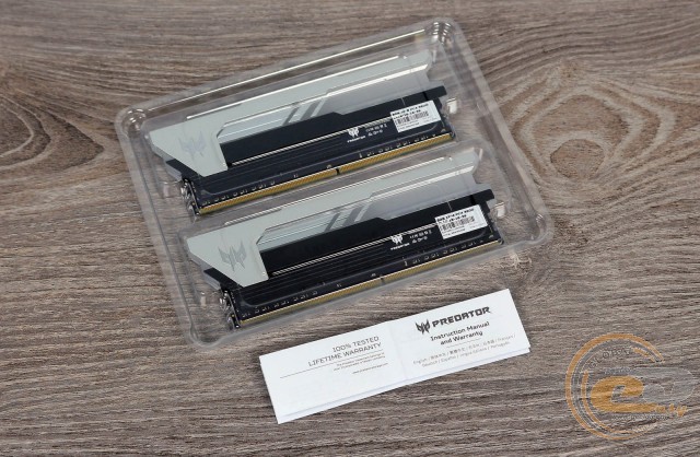 DDR4-3600 Acer Predator Apollo