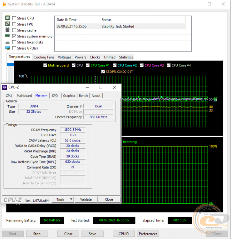 DDR4-3600 Kingston FURY Renegade RGB