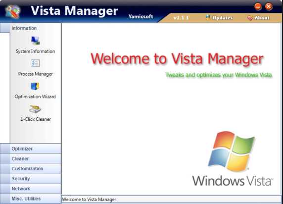 Vista Manager 1.5.4
