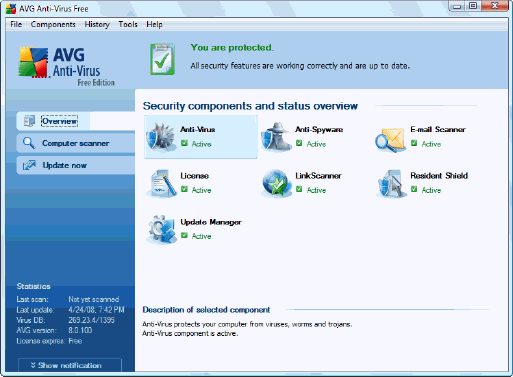 AVG Anti-Virus Free 9.1.15