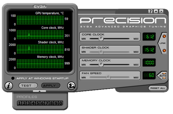 EVGA Precision 1.9.5