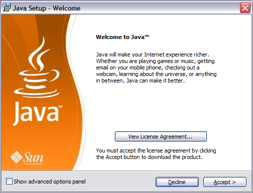 Java Runtime Environment 1.6.0.21