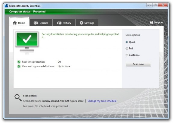 Microsoft Security Essentials