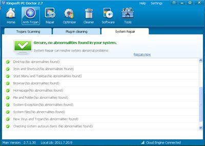 Kingsoft PC Doctor