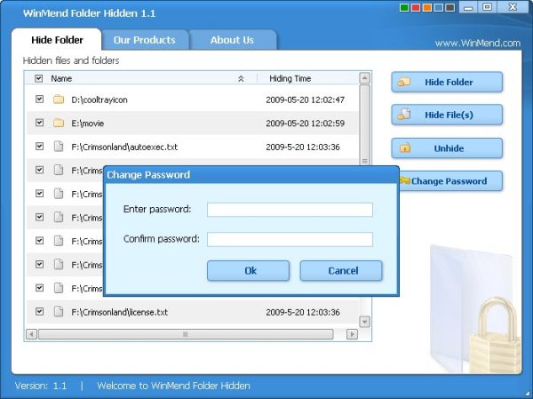 WinMend Folder Hidden