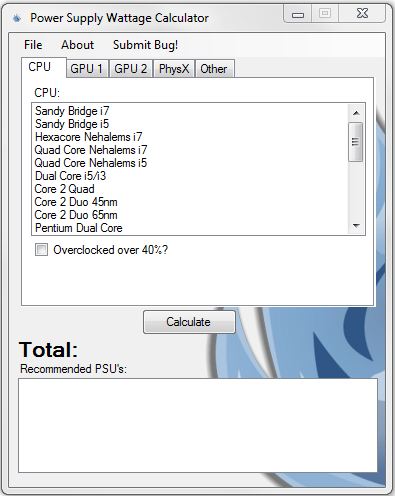 PSUCalc