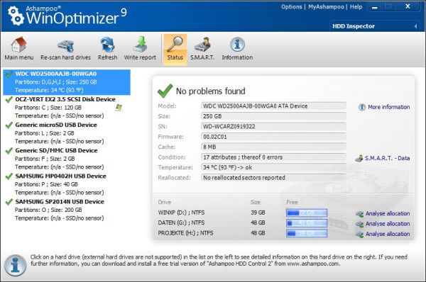 Ashampoo WinOptimizer 