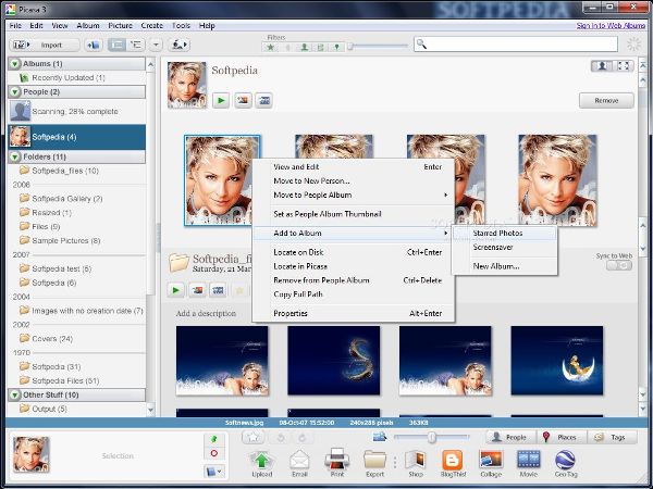 Picasa Photo Organizer