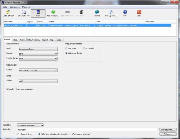 XMedia Recode 