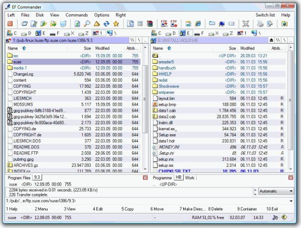EF Commander Free 