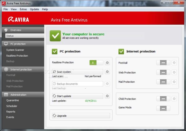 Avira AntiVir Personal 