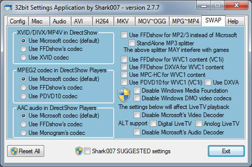 Win7codecs 3.7.7 Final 
